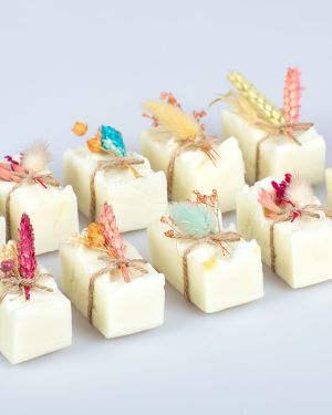 Handmade Natural Soap with Dried Flowers 50gr