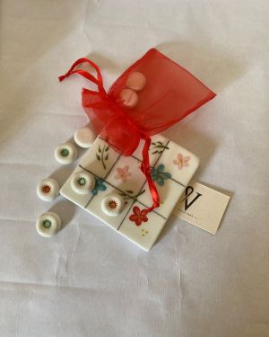 Τρίλιζα με λουλούδια