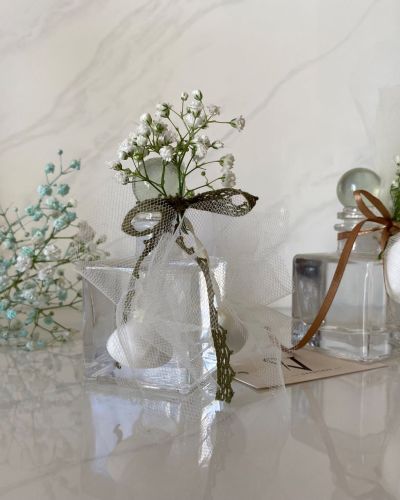 ” Μπομπονιέρα μπουκαλάκι ”- Με Μαστιχα Χίου