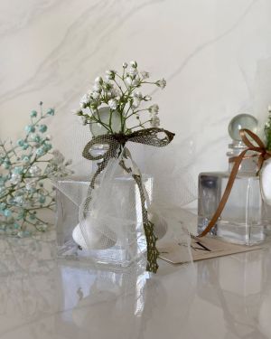 ” Μπομπονιέρα μπουκαλάκι ”- Με Μαστιχα Χίου