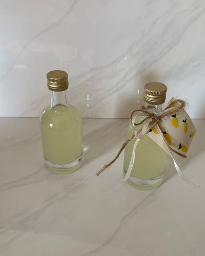 Χειροποίητη  Μπομπονιέρα με lemon cello